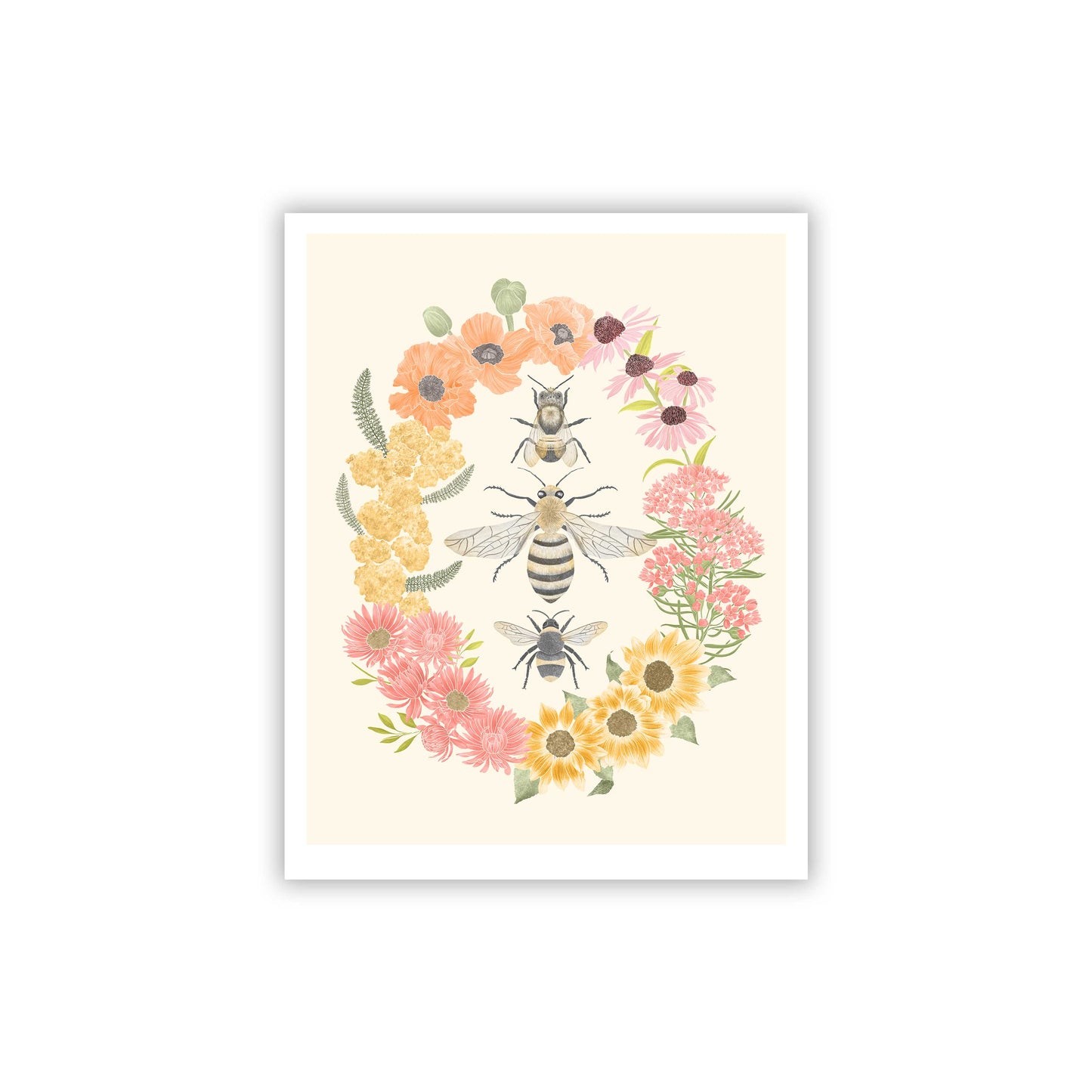 Bees Fine Art Giclee Print