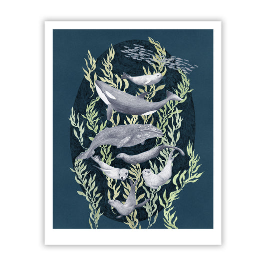 Under the Salish Sea Fine Art Giclee Print