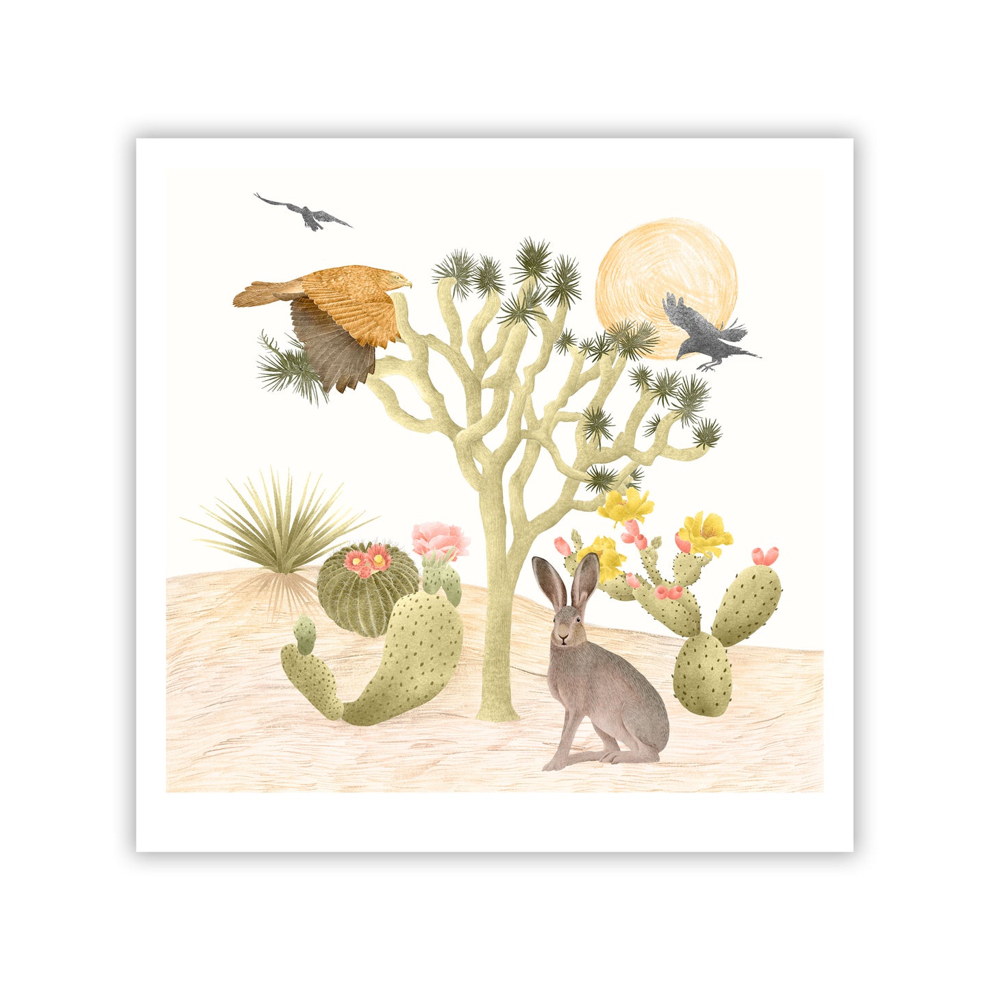 Mojave Desert Fine Art Giclee Print