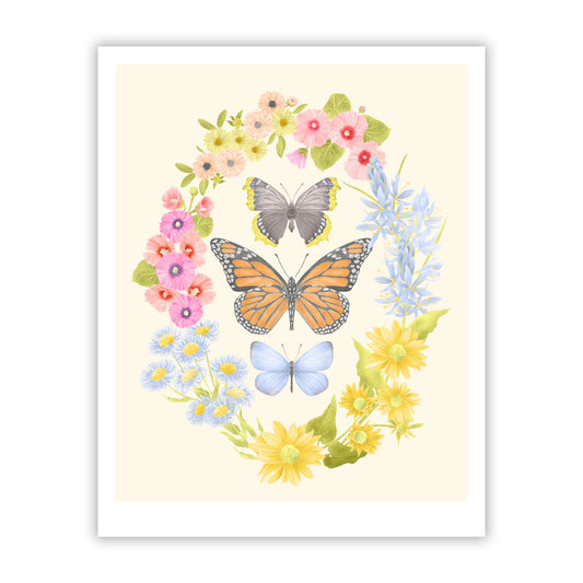 Butterflies Fine Art Giclee Print