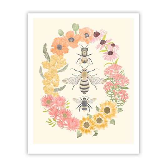 Bees Fine Art Giclee Print